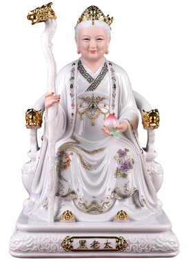 胡三太爷太奶神像新款仿瓷黄常蟒