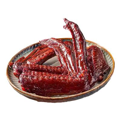 老卤鸭翅开袋即食钱卤味家香熟食宵夜解馋下酒菜零食小吃休闲食品