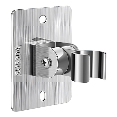 304免打孔花洒支架可调节通用