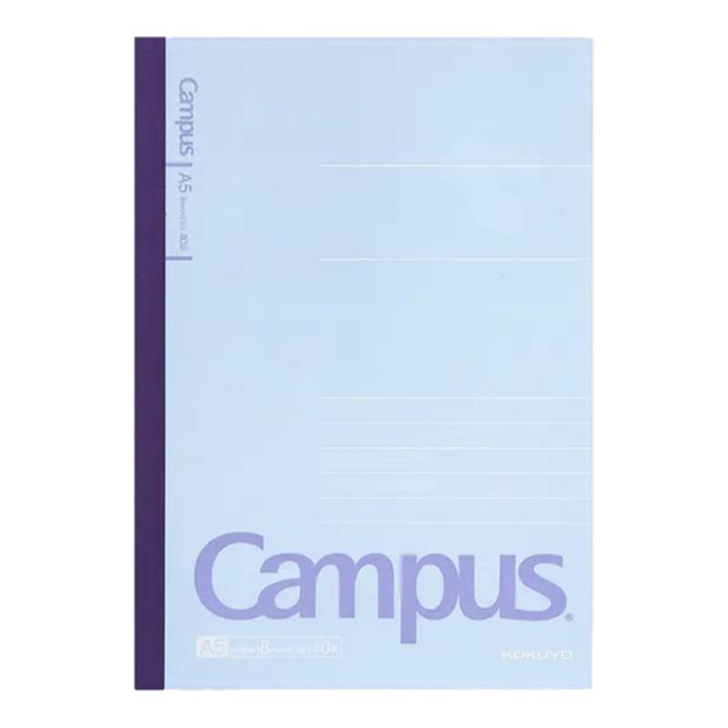 国誉Campus本子笔记本学生用初高中记事本浅蓝浅粉日记本少女心