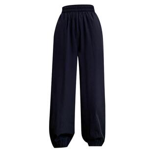 冰丝运动裤夏季大码胖mm高腰宽松束脚卫裤梨型身材跑步健身速干裤