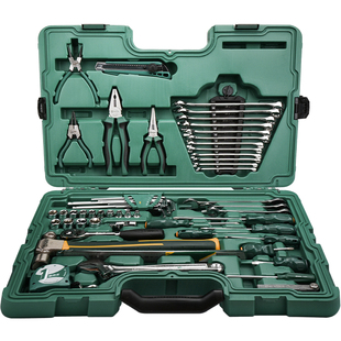 世达工具套装58件套机械设备维修套筒扳手组合机修五金组套09516