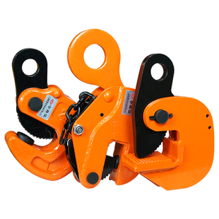 沪工钢板吊钳起重吊具夹钳5吨横吊竖吊模锻起重专用吊具铁板吊钩