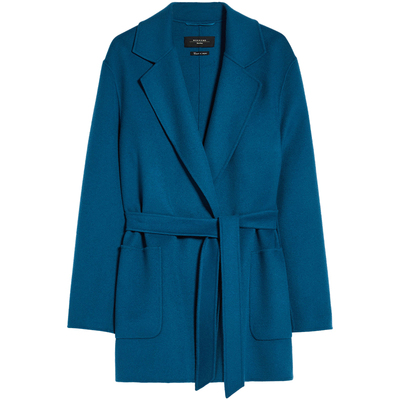 【甄选惠享】Weekend MaxMara 24春夏女装羊毛混纺大衣5081014106