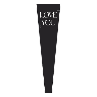 玫瑰花单支包装袋鲜花加厚透明