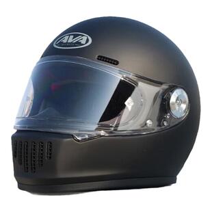 AVA王朝复古全盔骑行机车男女通用成人防护摩托车赛车玻纤双D头盔
