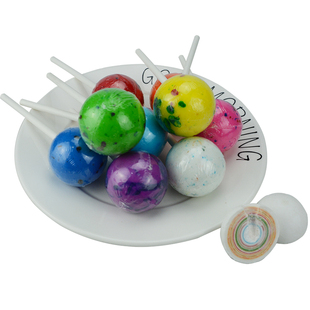 加拿大进口Jawbreaker舔舔糖送女友生日礼物舔不完棒棒糖网红糖果