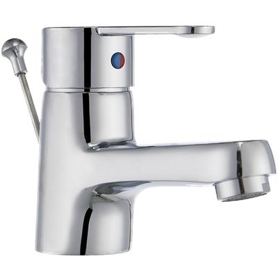 卫浴单孔面盆龙头美标带进水管