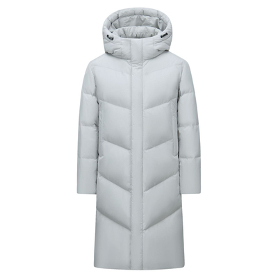 零下40度东北哈尔滨羽绒服女特厚保暖过膝雪乡旅游鹅绒防寒服男冬