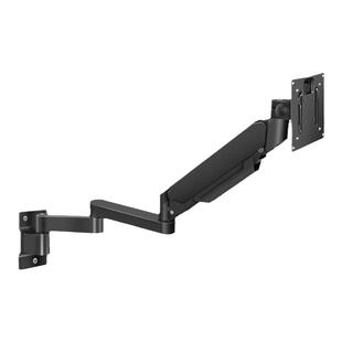 显示器挂架80厘米加长摇臂伸缩旋转壁挂支架万向工业屏折叠机械臂