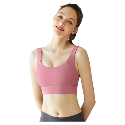 BWELL高强度交叉美背可调节背扣瑜伽运动文胸BWB0061