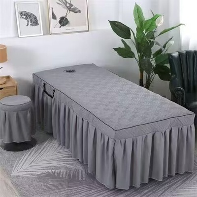 美容床罩枕套两件套美容床按摩床配套单床罩美容院理疗推拿洗头床