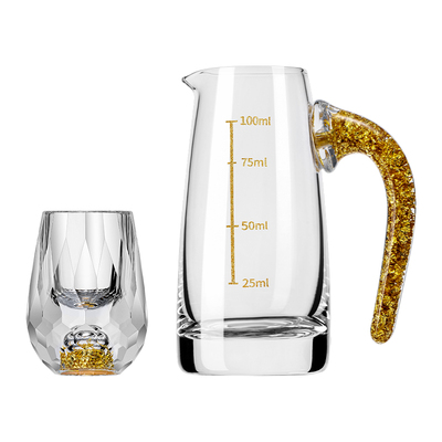 送礼榜T0P1丨mumu24K金箔白酒杯