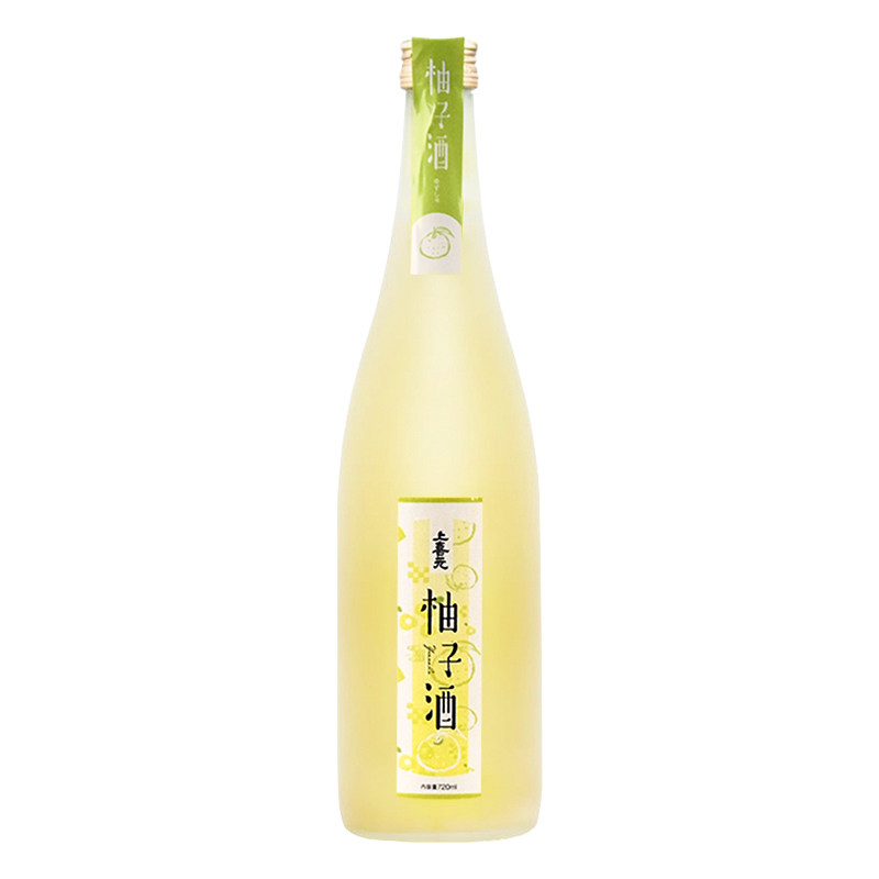 上喜元720ml日本原装柚子酒梅