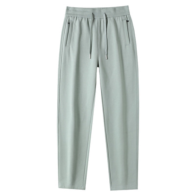 直筒运动裤女加绒加厚宽松长卫裤