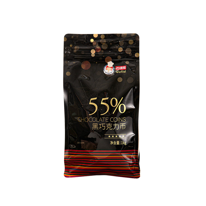 古缇思纯黑巧克力烘焙原料