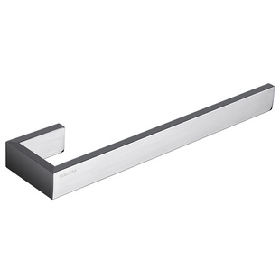 轻奢风毛巾架小尺寸卫生间免打孔单杆挂毛巾架子创意毛巾环不锈钢