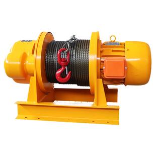 一字卷扬机重型1/2/3/5吨T提升机380V电缆牵引葫芦起重机