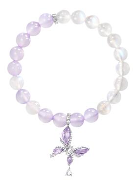 范琦宫主925银蝴蝶王者荣耀项链