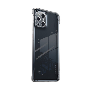 适用oppofindX3手机壳新款超薄透明无边框FindX3Pro镜头全包女款硬壳oppo透气裸机手感简约个性防摔保护壳por