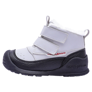 芭比班纳儿童雪地靴冬季加绒学步鞋棉鞋