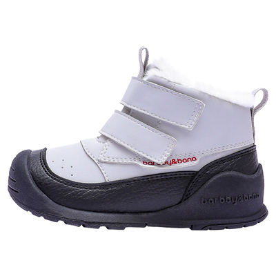 芭比班纳宝宝冬季加绒雪地靴