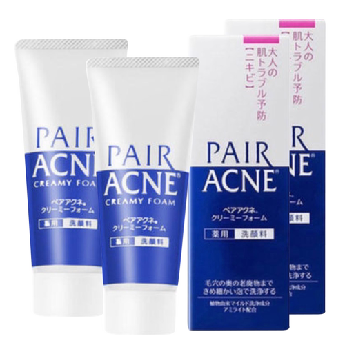 【自营】日本进口LION狮王洗面奶80g*2支深层清洁洁面泡沫洁面乳