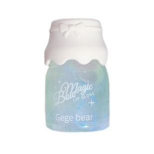 小奶罐玻璃唇蜜护唇油保湿滋润细闪爆闪亮晶晶口红叠涂镜面嘟嘟唇