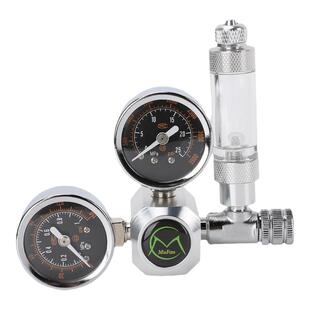 二氧化碳减压阀 鱼缸水草co2调压表钢瓶发生器减压表牧梵迪茨万引