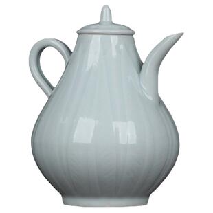 复古款仿宋点茶小号影青手执壶汤瓶茶酒壶宋代斗茶比赛培训练习壶