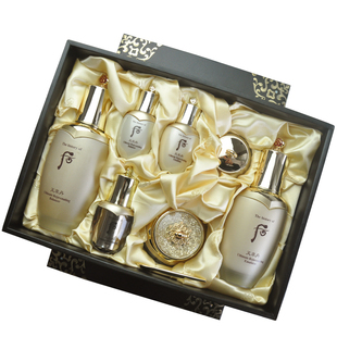 韩国WHOO后天率丹水乳面霜三件套装天气丹升级款改善细纹提拉紧致