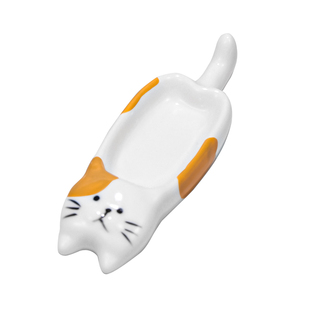 日式新款美甲洗笔杯可爱萌宠小猫狗洗笔杯多功能调色盘笔架水晶杯