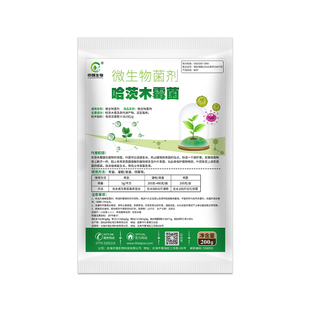 200克哈茨木霉微生物菌剂抑制土传病害促进作物生长生根壮苗