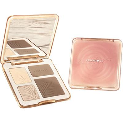 橘朵高光修容面部提亮一体盘