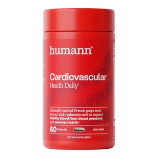 Humann Cardiovascular 螺旋藻多糖葡萄籽提取物心血管健康