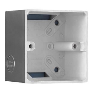 52mm加高加深开关插座明线盒86型接线底盒明装插座盒加厚通用线盒