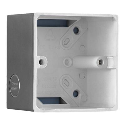 puxi灰色加高加厚明装底盒