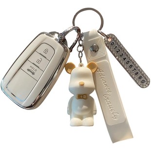 专用丰田亚洲龙钥匙套女卡罗拉凯美瑞车雷凌荣放威汉兰达卡通扣壳