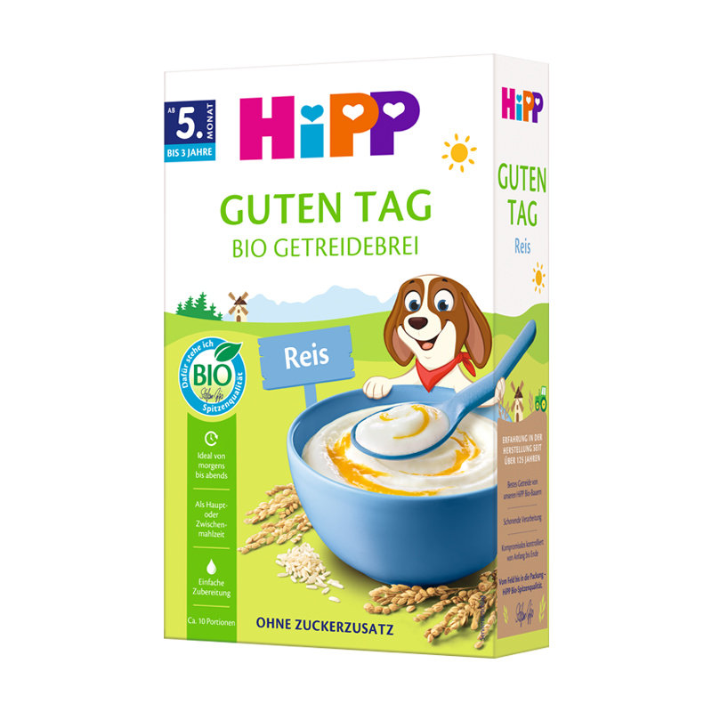 德国HiPP喜宝辅食有机大米米粉