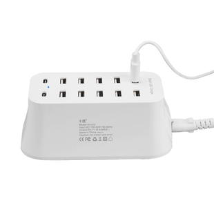 【2025新款】usb插头多口充电器PD快充多功能多接口智能数显插座桌面手机充电桩大功率闪充排插充电头多孔