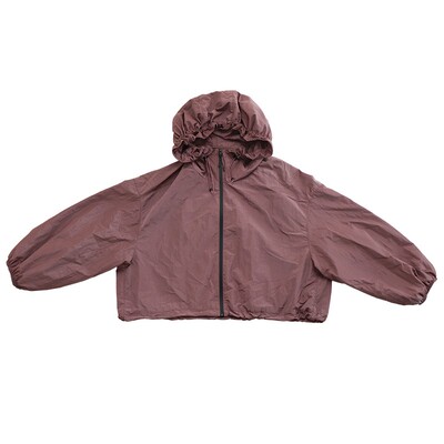 运动轻量防泼速干双色长袖外套