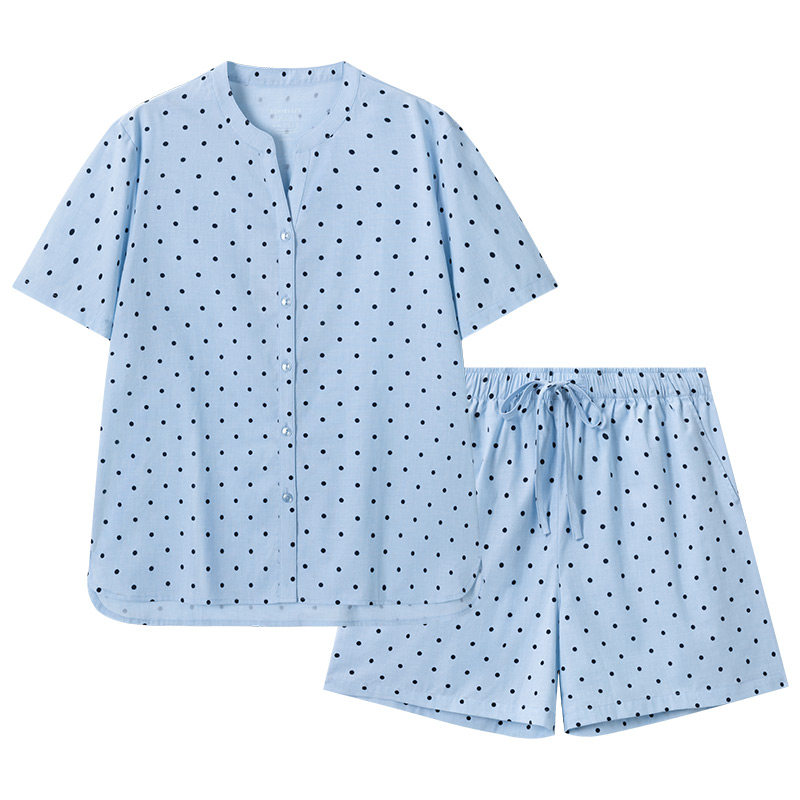 舒雅女士棉质家居服套装