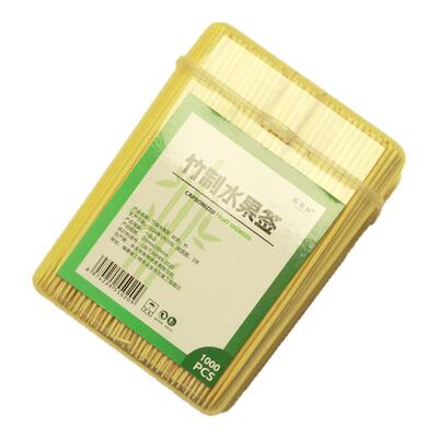 水果牙签一次性加长10CM竹签