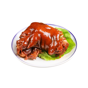 大荔带把肘子陕西特产猪肉熟食真空开袋即食下酒菜卤味蹄髈礼盒装