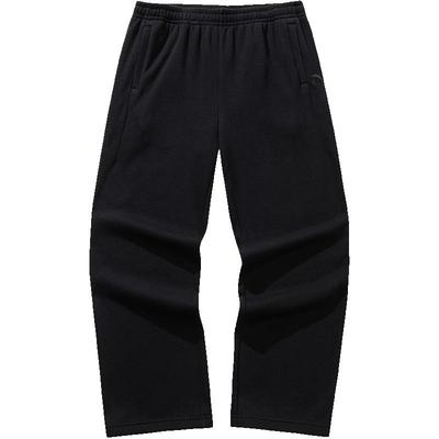 安踏男潮流阔腿直筒卫裤