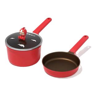 迪迪尼卡didinika陶瓷锅宝宝辅食锅专用婴儿煎煮一体小奶锅不粘锅