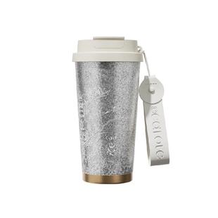 卡罗特纯钛保温杯钛杯咖啡杯女便携大容量吸管水杯子高端生日礼物