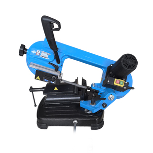 带锯机小型家用金属锯斜切锯45度便携卧式不锈钢铝钢材金属切割锯