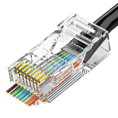 超五六七类网络网线穿孔式水晶头