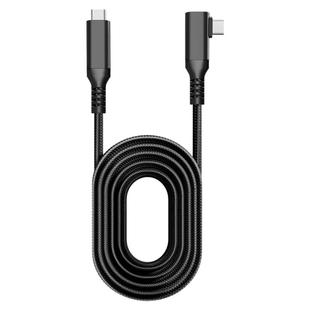 正品VR眼镜串流线AR充电线适用Oculus quest2/3 link弯头数据线USB-C3.2/gen2/1雷鸟X2智能PICO neo3/4Ultra